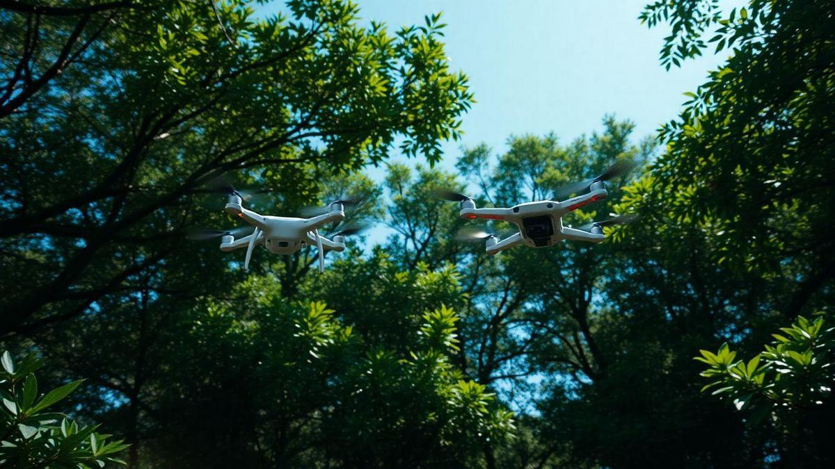 Drones com IA e a Vigilância Ecológica