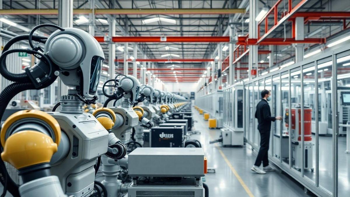 Como a IA na Indústria e Manufatura Está Transformando o Setor