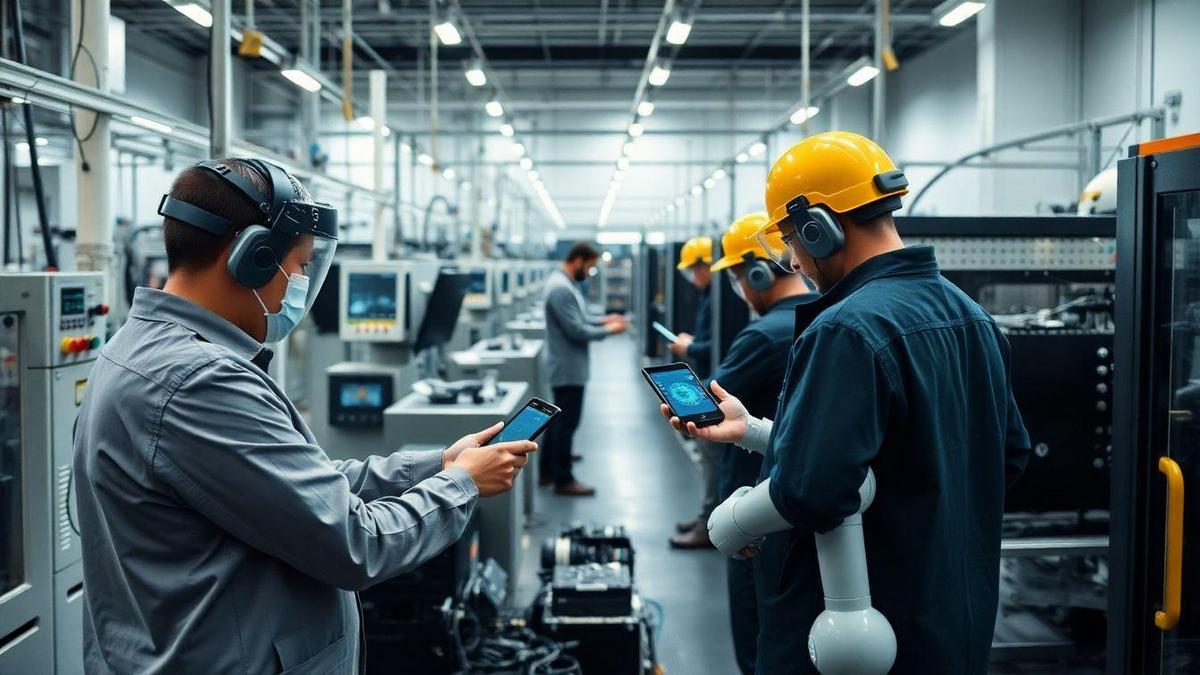 Otimização de Processos com IA na Indústria e Manufatura